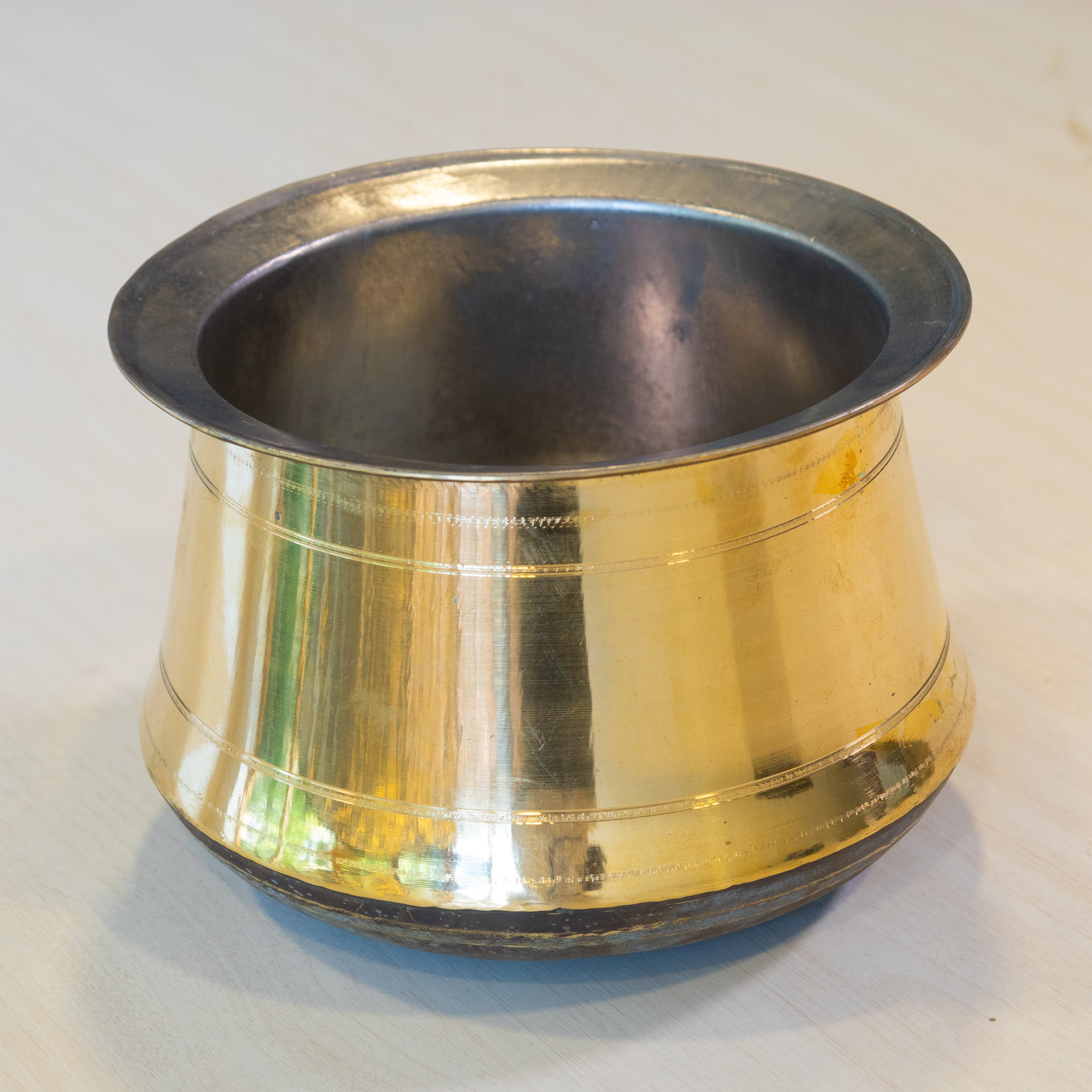 Buy Brass Kulambu Pathram | Traditional Brass Cooking Vessel by ...