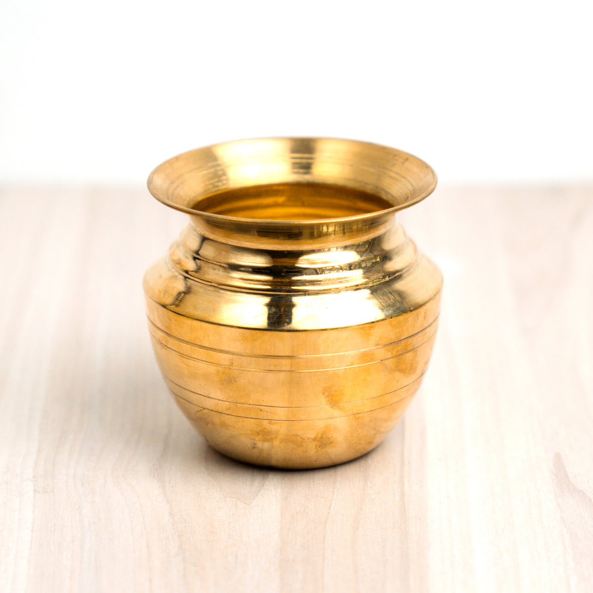 Buy Brass Chombu | Traditional Brass Water Pot by Essential Traditions ...